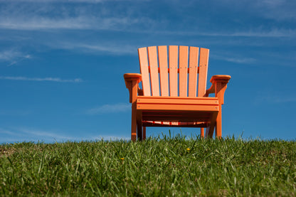 Deluxe Adirondack Chair Tangerine