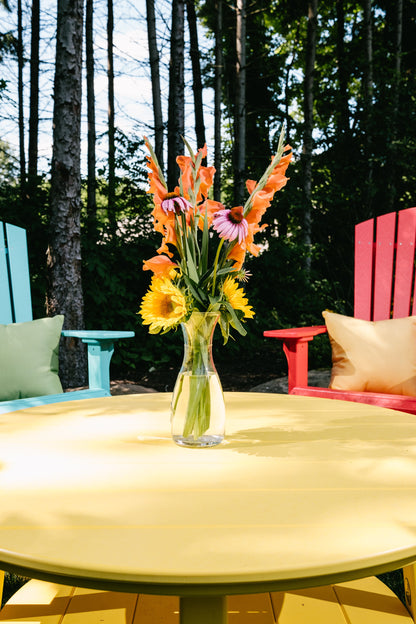 Deluxe Conversation Table Yellow