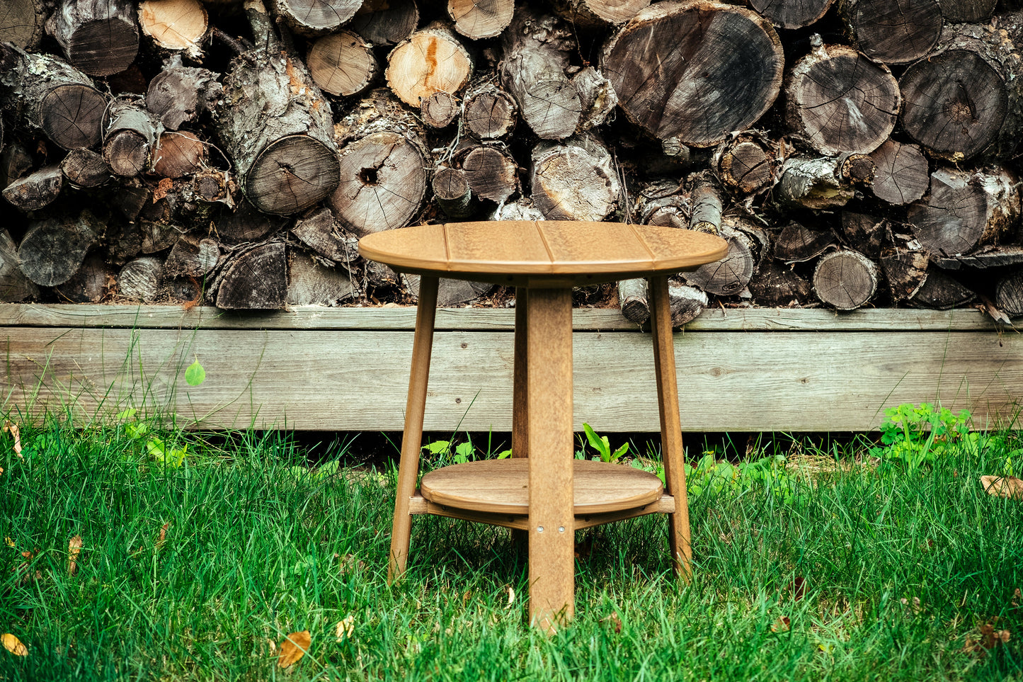 Deluxe End Table Antique Mahogany