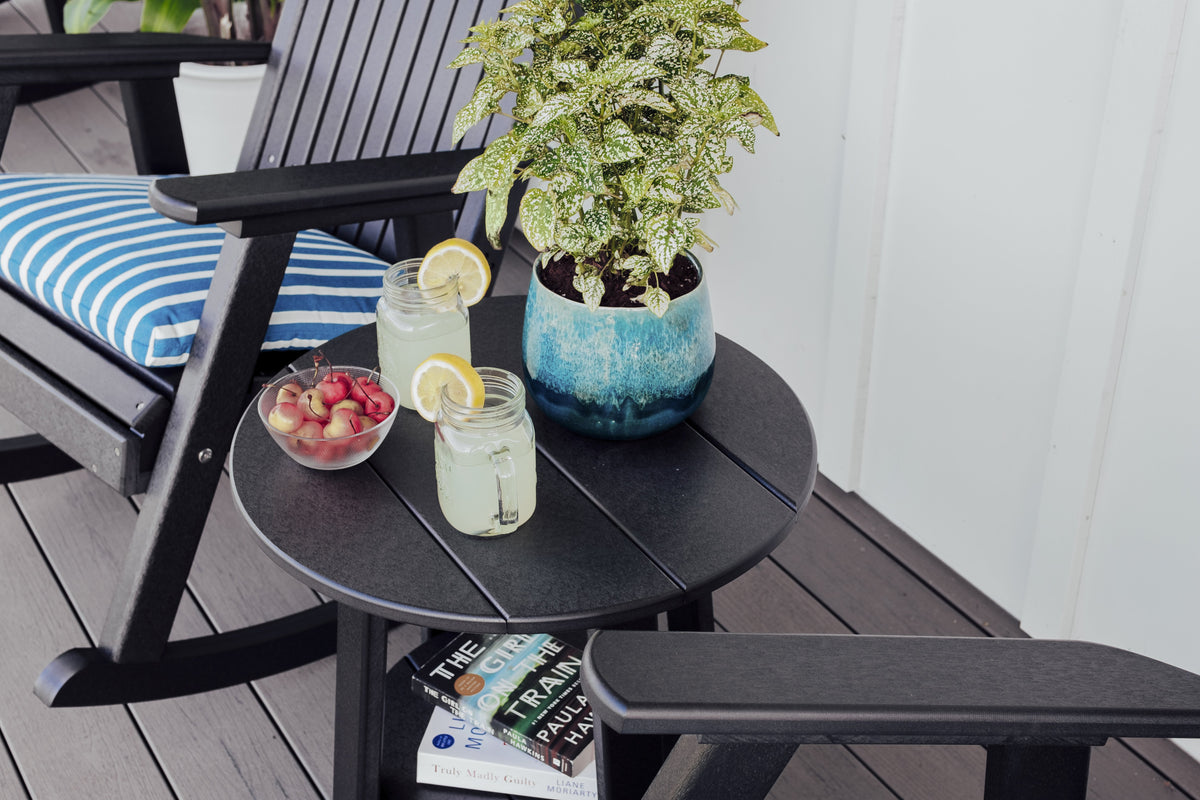 Deluxe End Table Black
