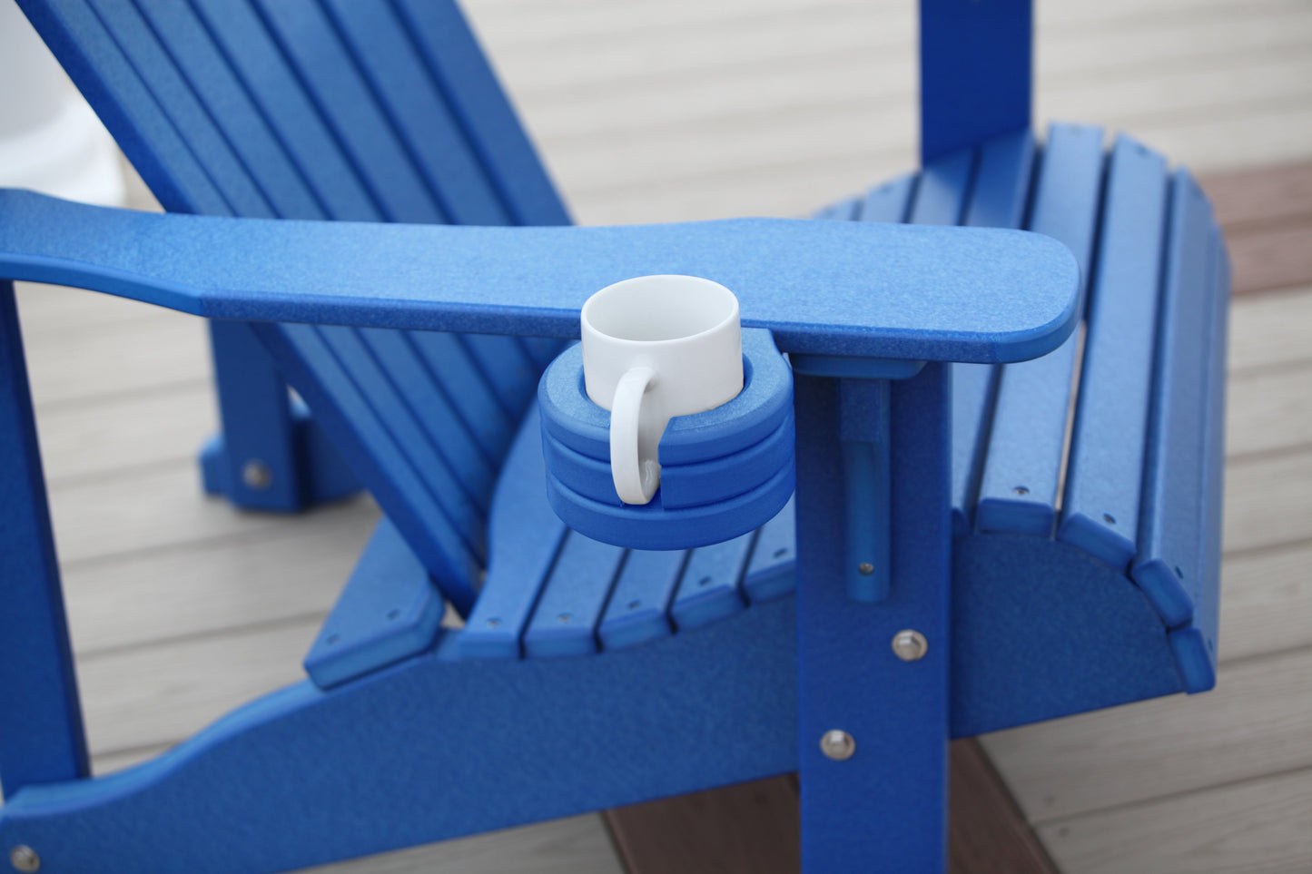 Stationary Cup Holder Blue