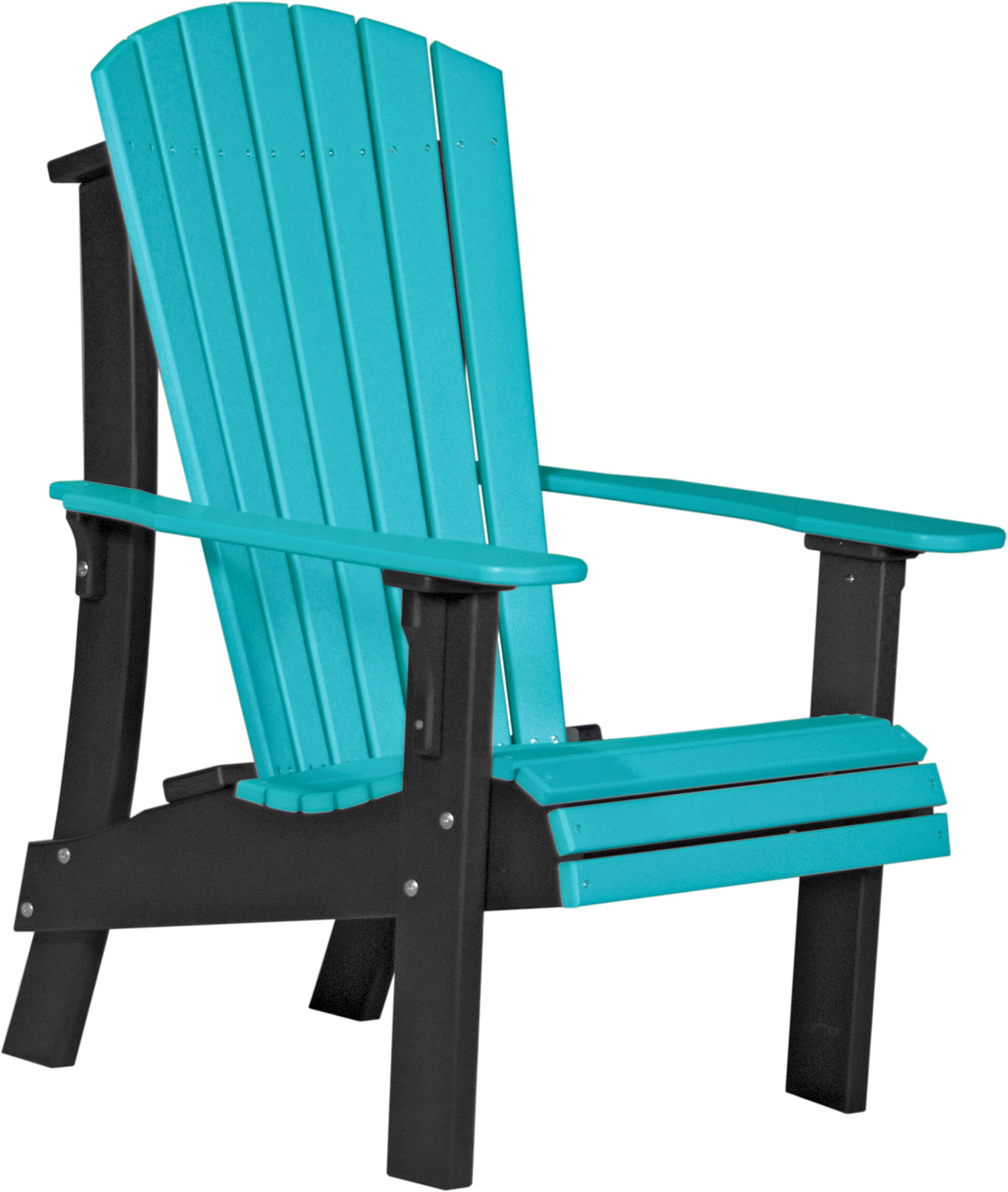Royal Adirondack Chair Aruba Blue & Black