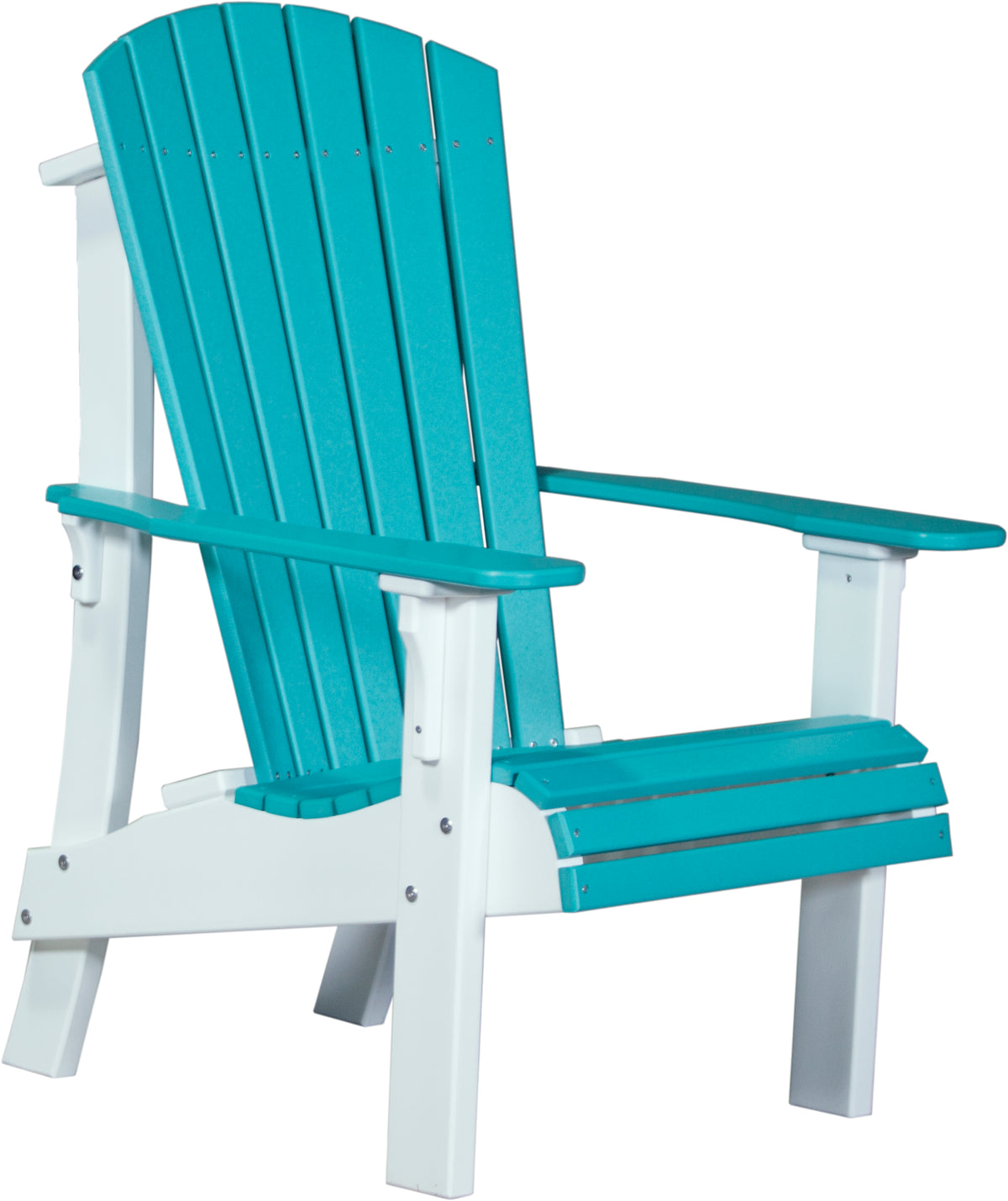 Royal Adirondack Chair Aruba Blue & White