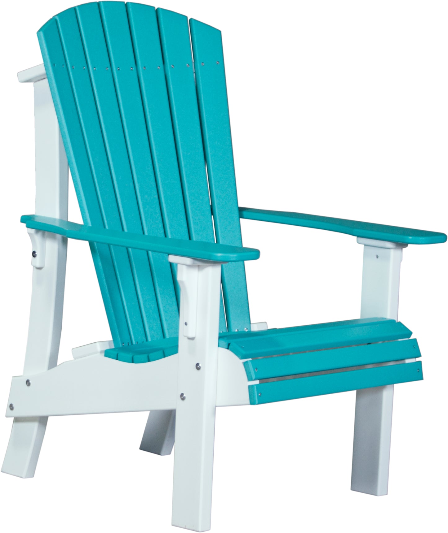 Royal Adirondack Chair Aruba Blue & White