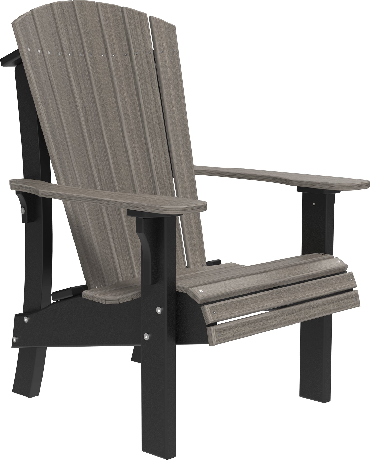 Royal Adirondack Chair Coastal Gray & Black