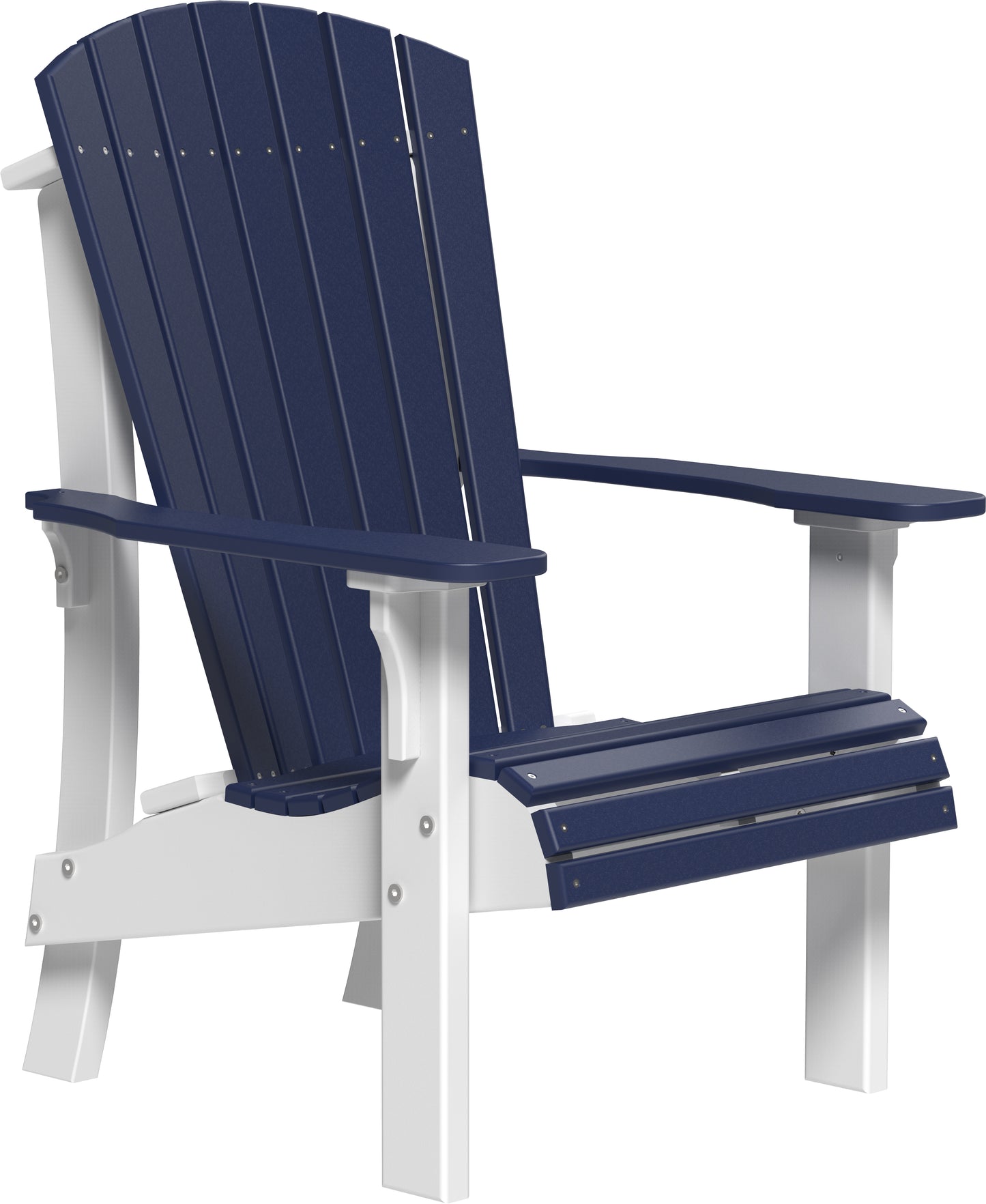 Royal Adirondack Chair Patriot Blue & White