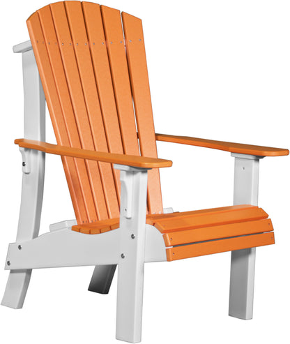 Royal Adirondack Chair Tangerine & White