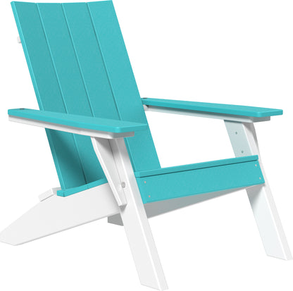 Urban Adirondack Chair Aruba Blue & White