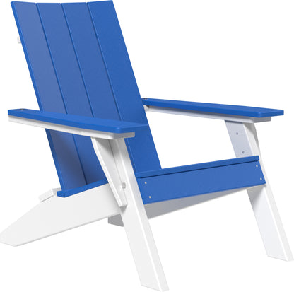 Urban Adirondack Chair Blue & White