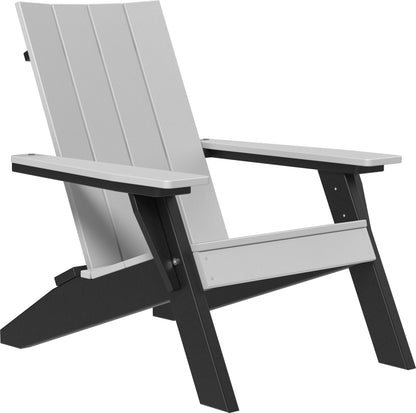 Urban Adirondack Chair Dove Gray & Black