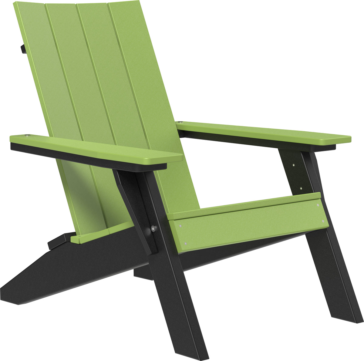 Urban Adirondack Chair Lime Green & Black