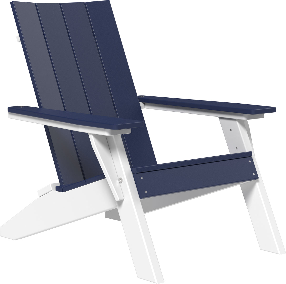 Urban Adirondack Chair Patriot Blue & White