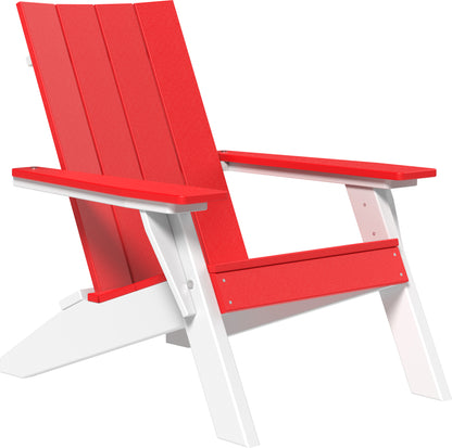 Urban Adirondack Chair Red & White