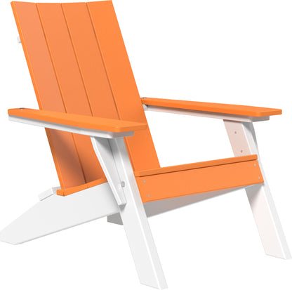 Urban Adirondack Chair Tangerine & White