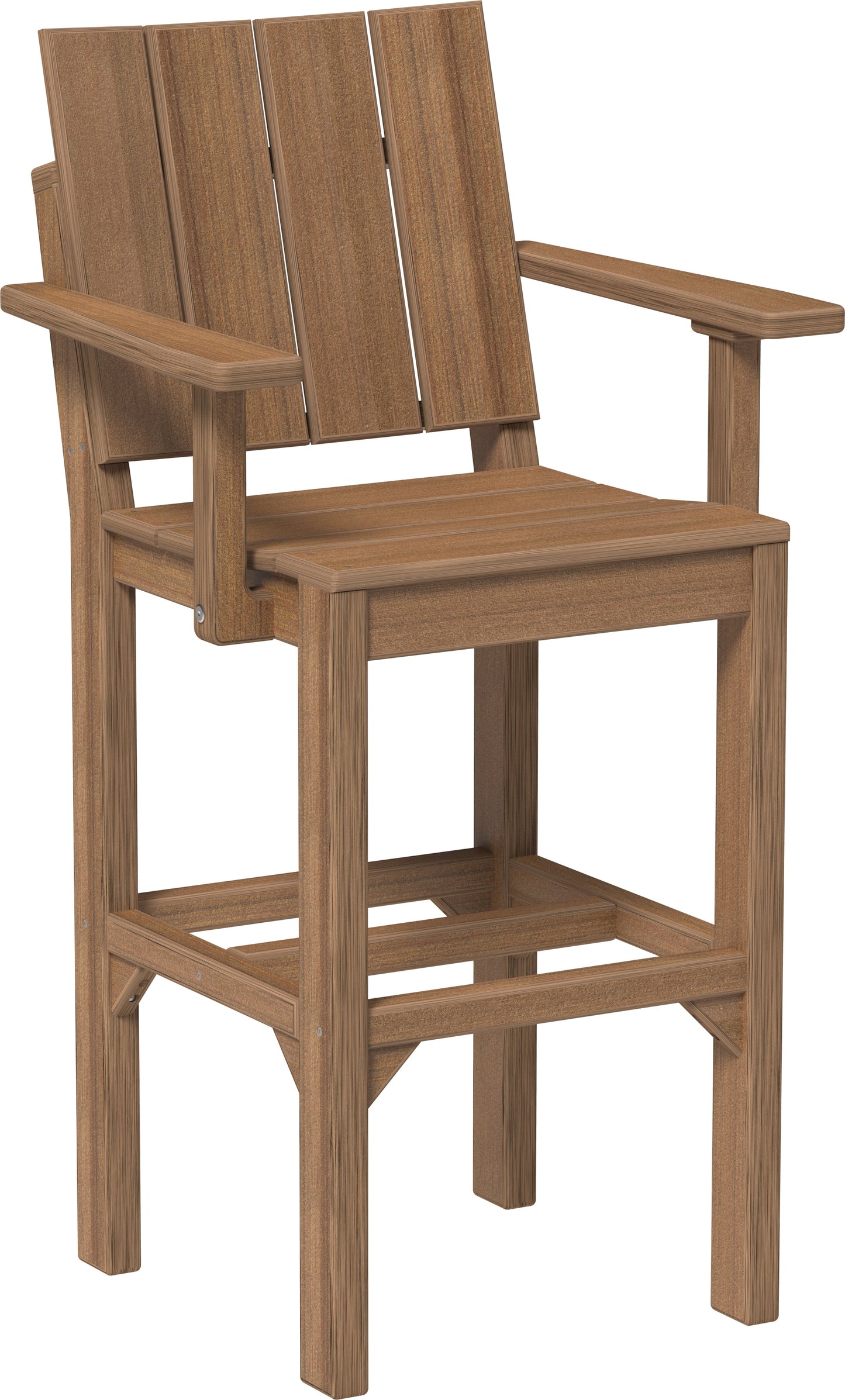 Urban Arm Chair Antique Mahogany / Bar Height