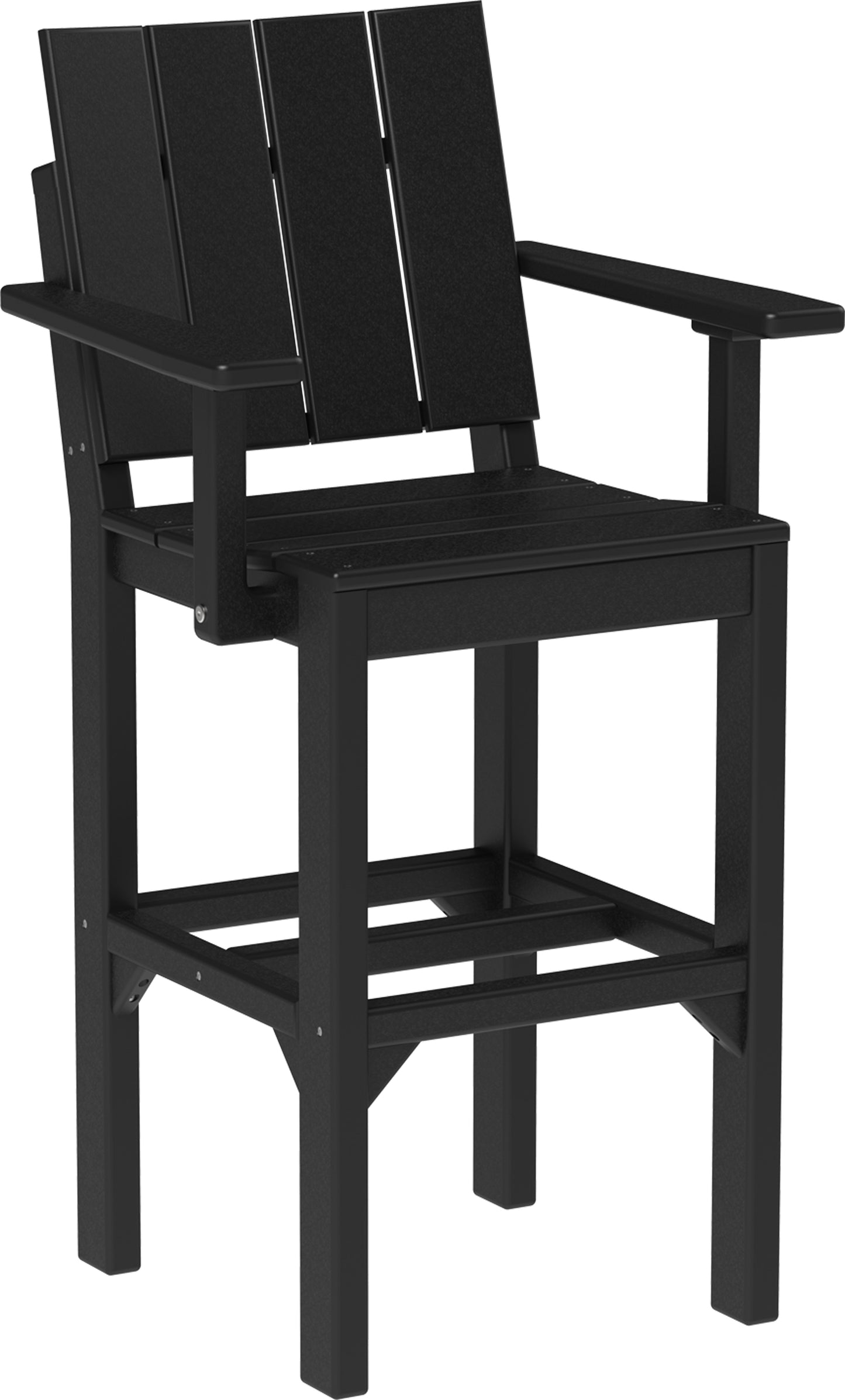Urban Arm Chair Black / Bar Height