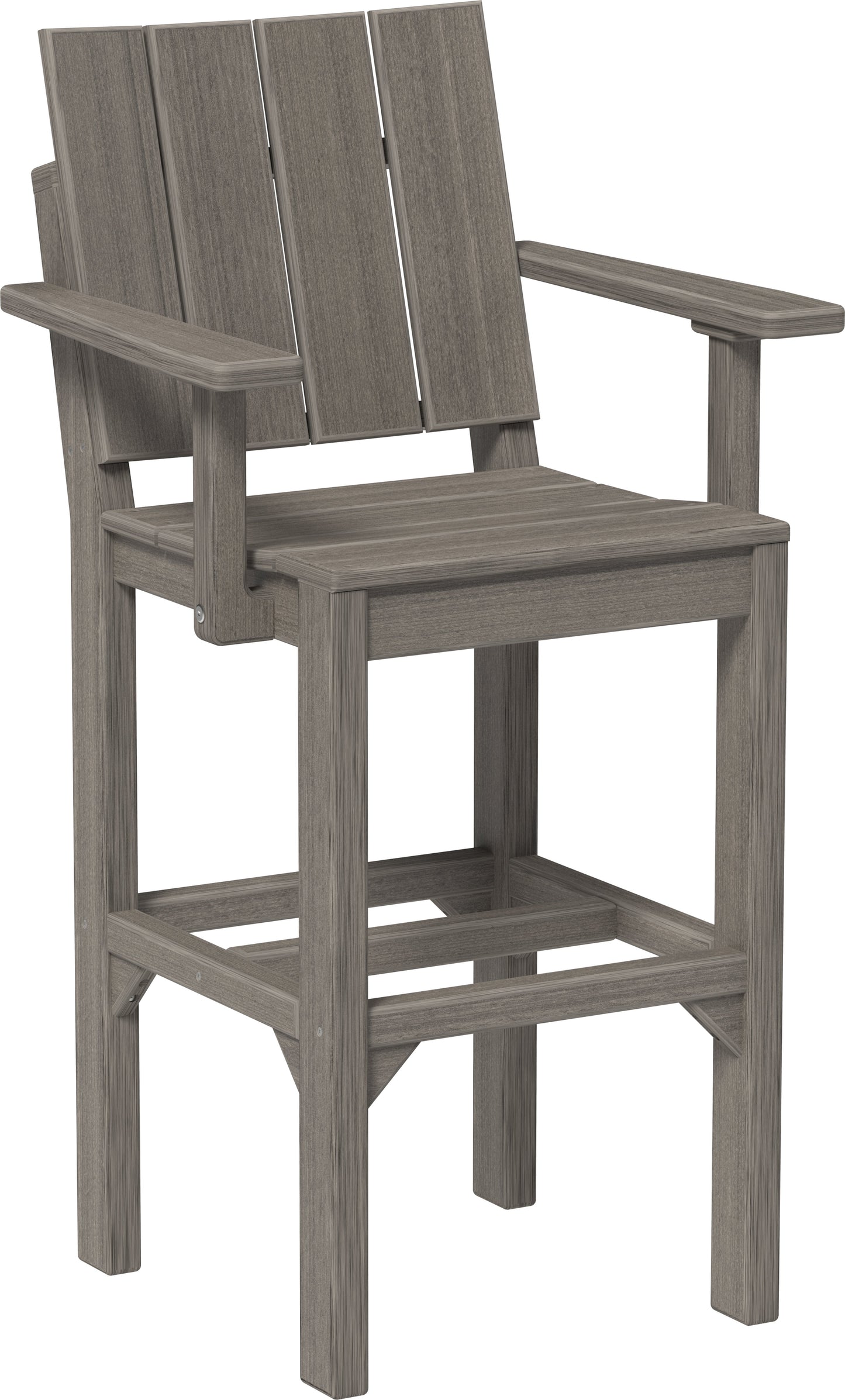 Urban Arm Chair Coastal Gray / Bar Height