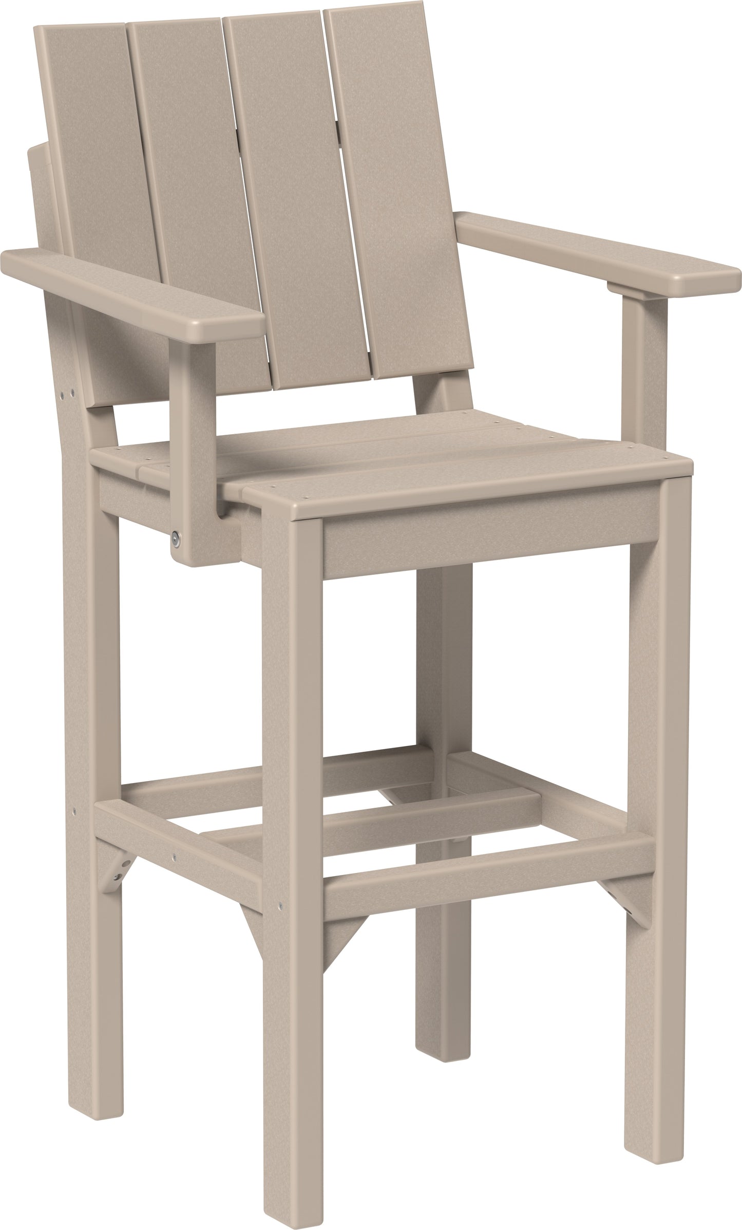 Urban Arm Chair Weatherwood / Bar Height