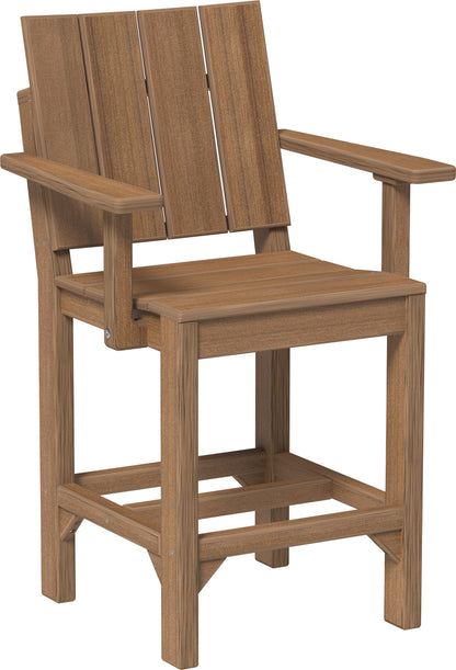 Urban Arm Chair Antique Mahogany / Counter Height