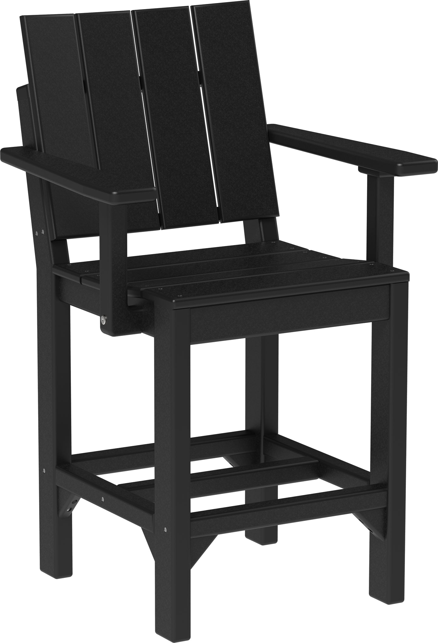 Urban Arm Chair Black / Counter Height