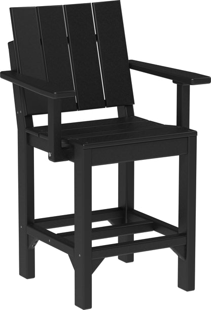 Urban Arm Chair Black / Counter Height