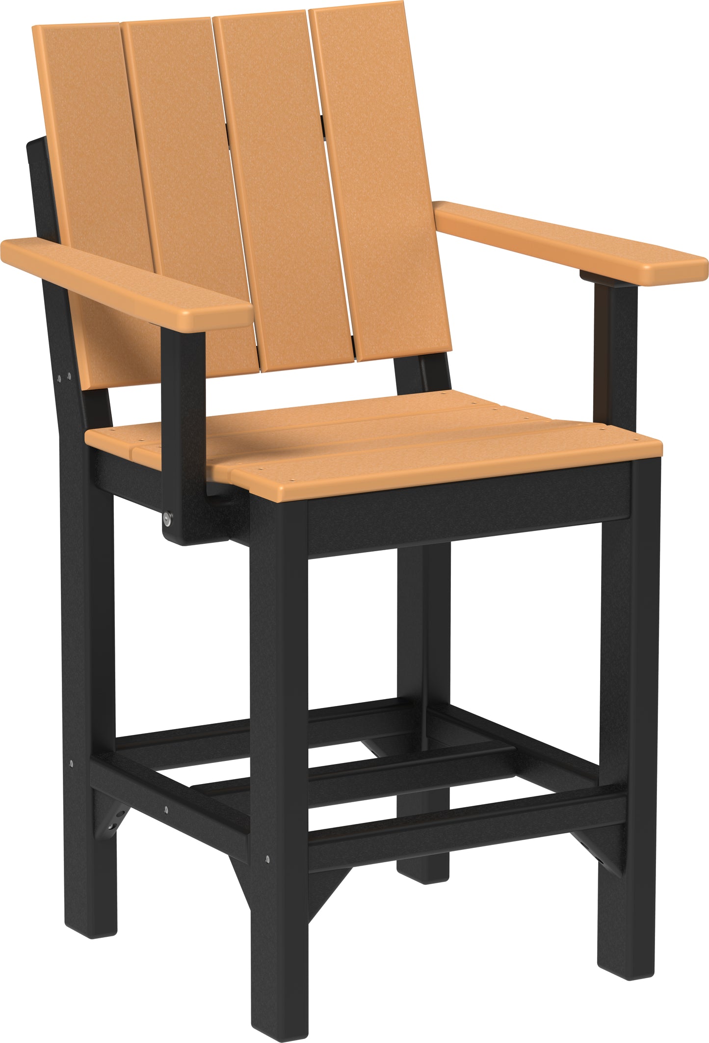 Urban Arm Chair Cedar & Black / Counter Height