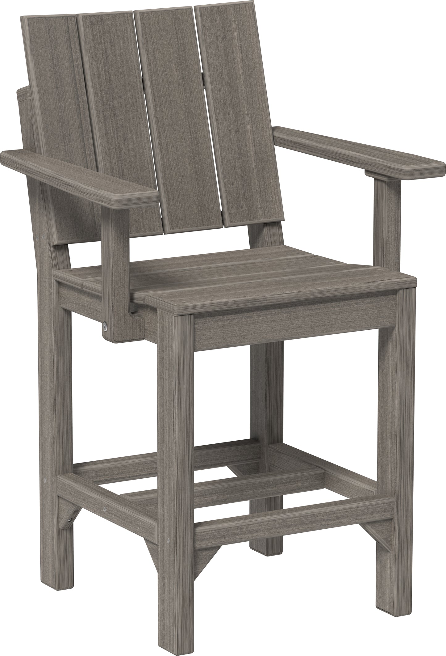 Urban Arm Chair Coastal Gray / Counter Height