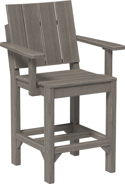 Urban Arm Chair Coastal Gray / Counter Height