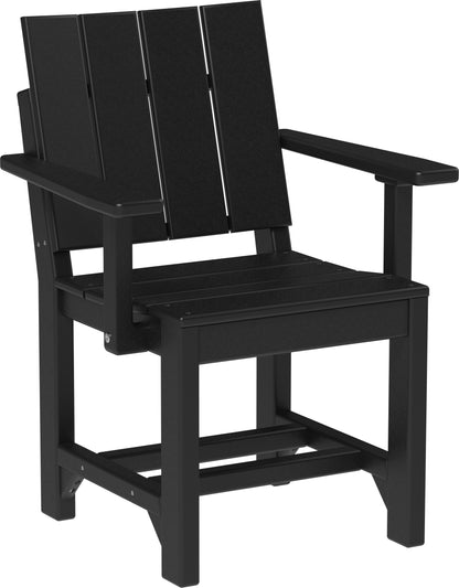 Urban Arm Chair Black / Dining Height