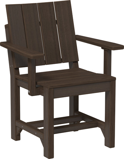 Urban Arm Chair Brazilian Walnut / Dining Height