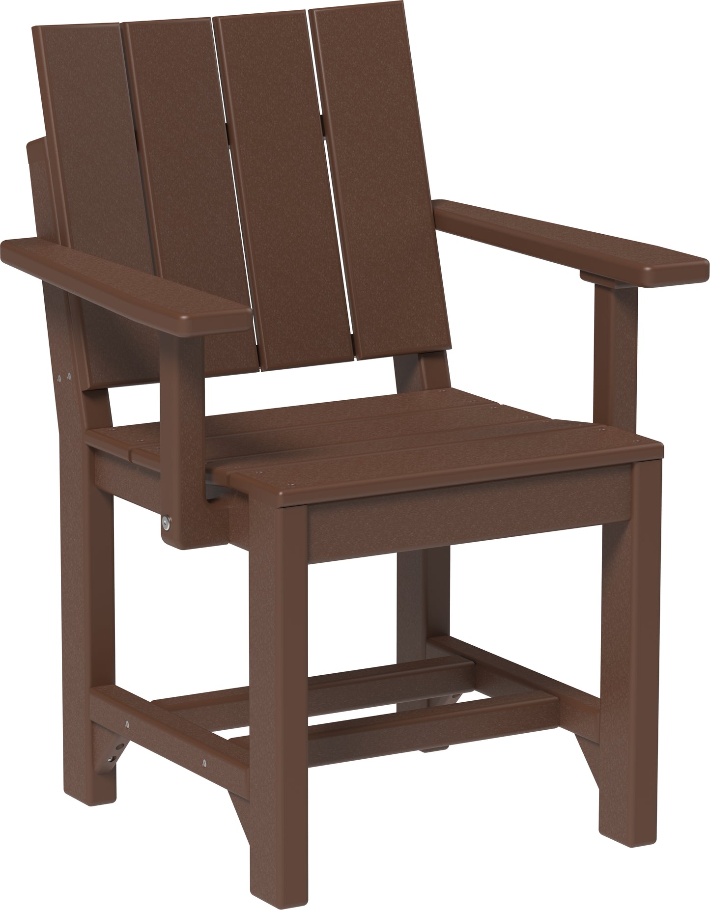 Urban Arm Chair Chestnut Brown / Dining Height