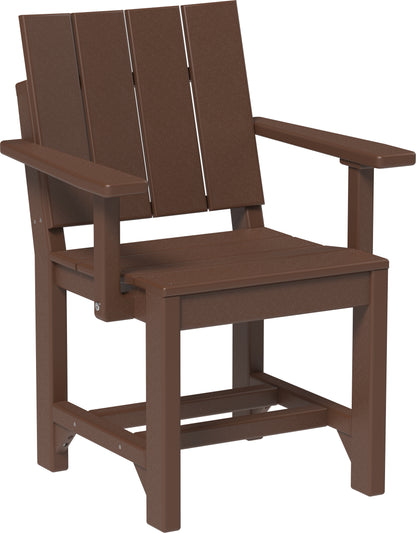 Urban Arm Chair Chestnut Brown / Dining Height