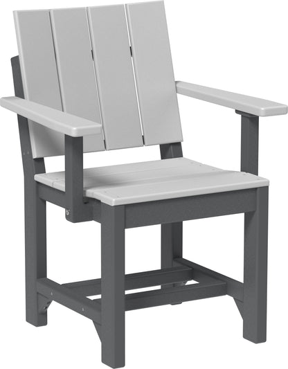 Urban Arm Chair Dove Gray & Slate / Dining Height