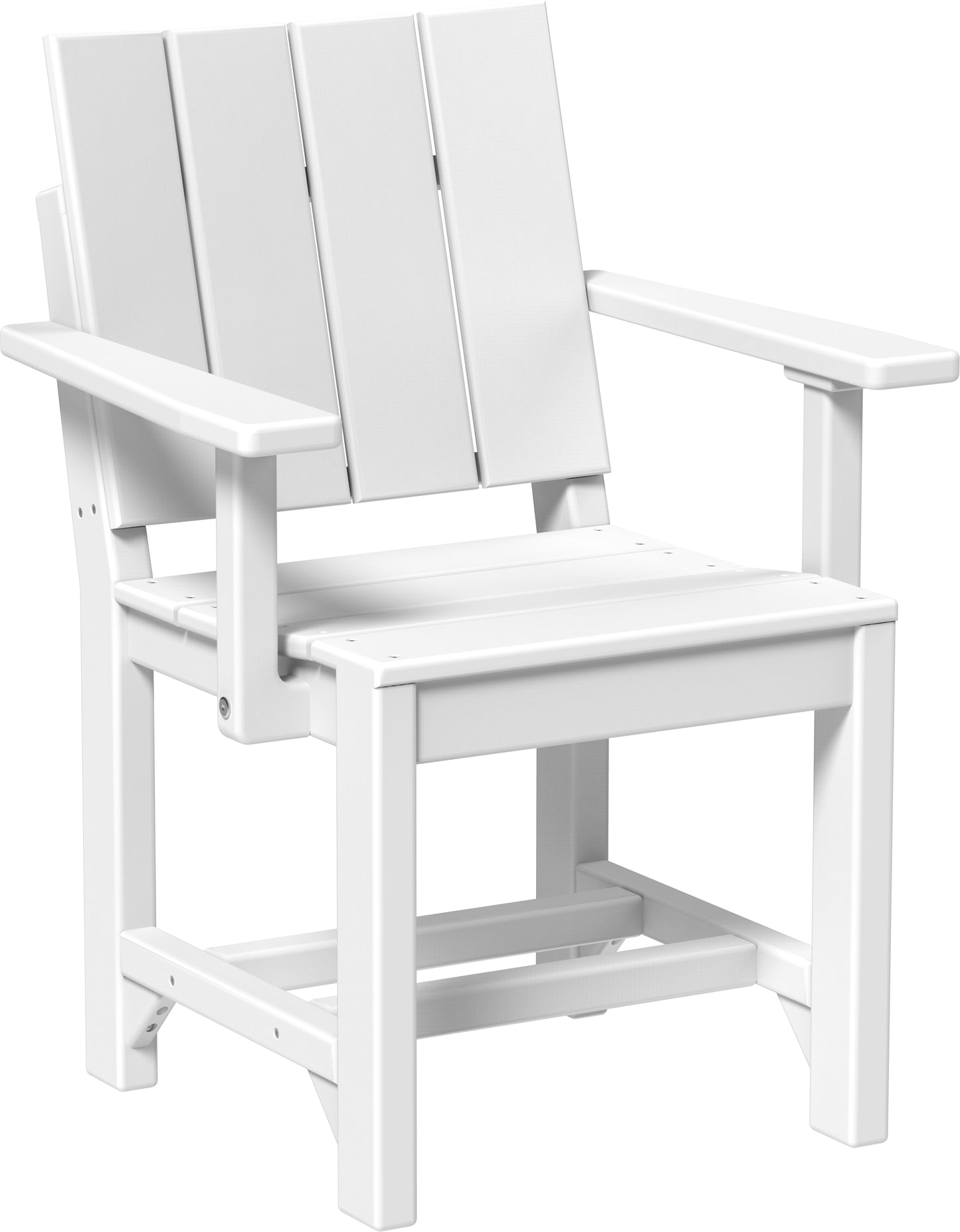 Urban Arm Chair White / Dining Height