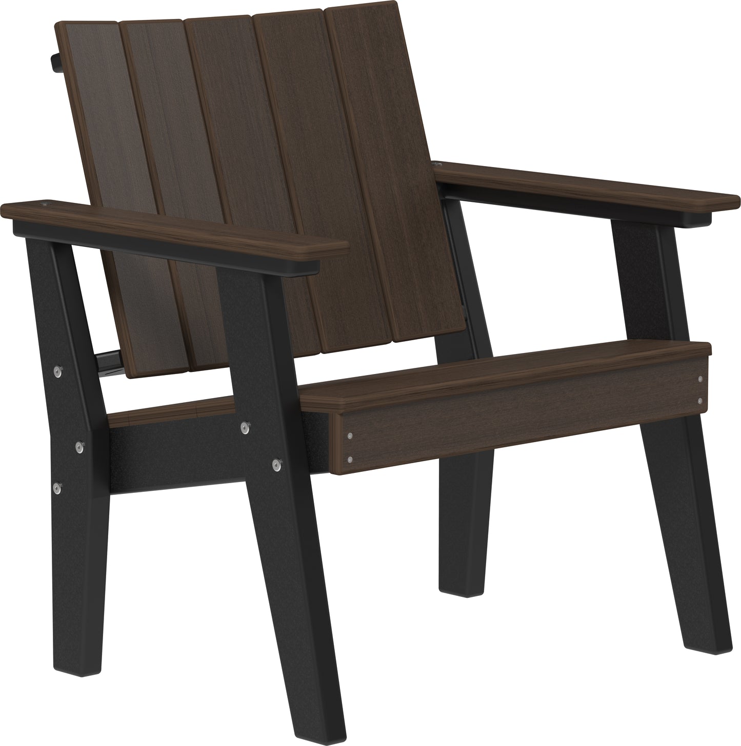 Urban Chat Chair Brazilian Walnut & Black