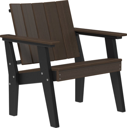 Urban Chat Chair Brazilian Walnut & Black
