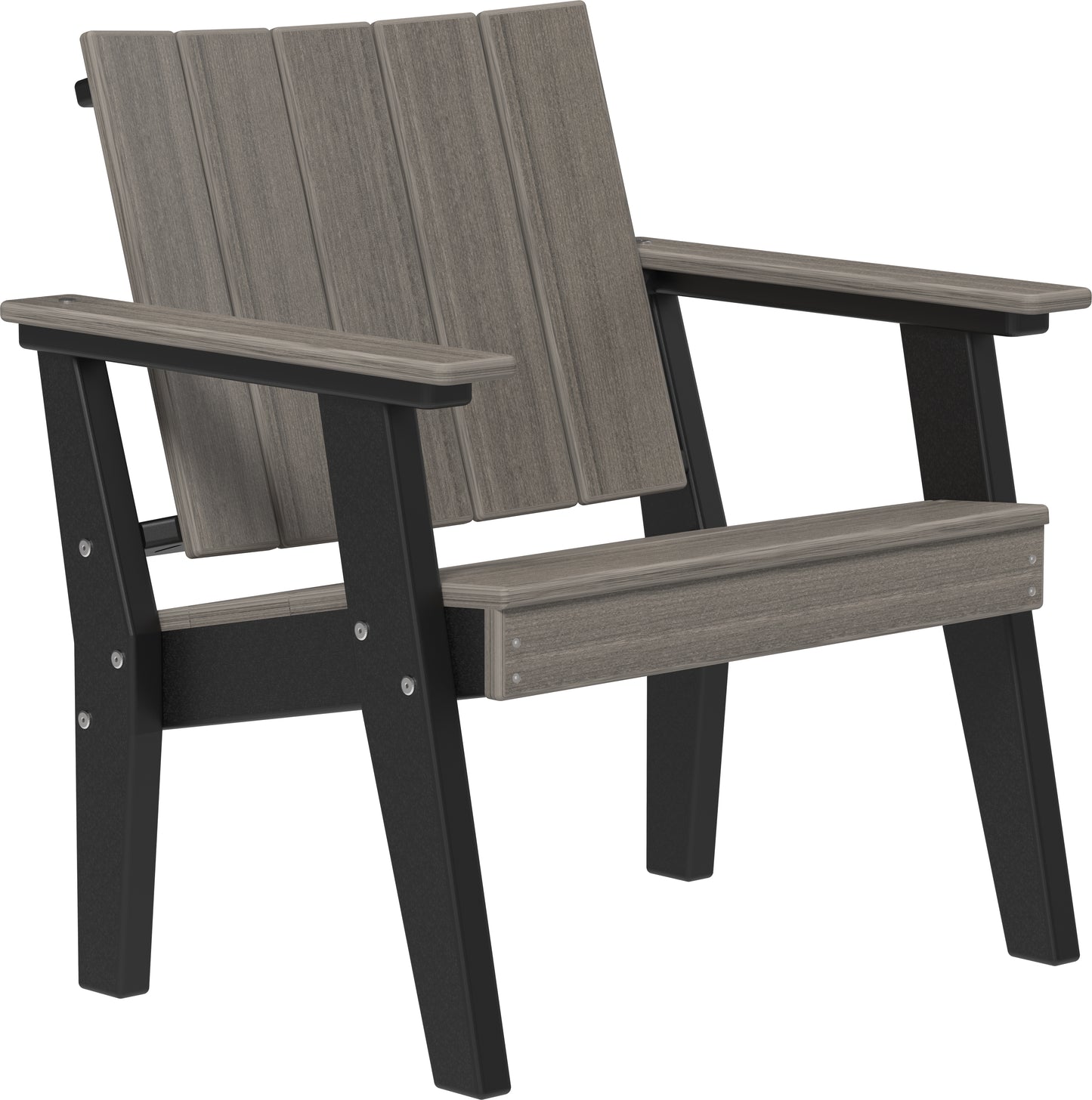 Urban Chat Chair Coastal Gray & Black
