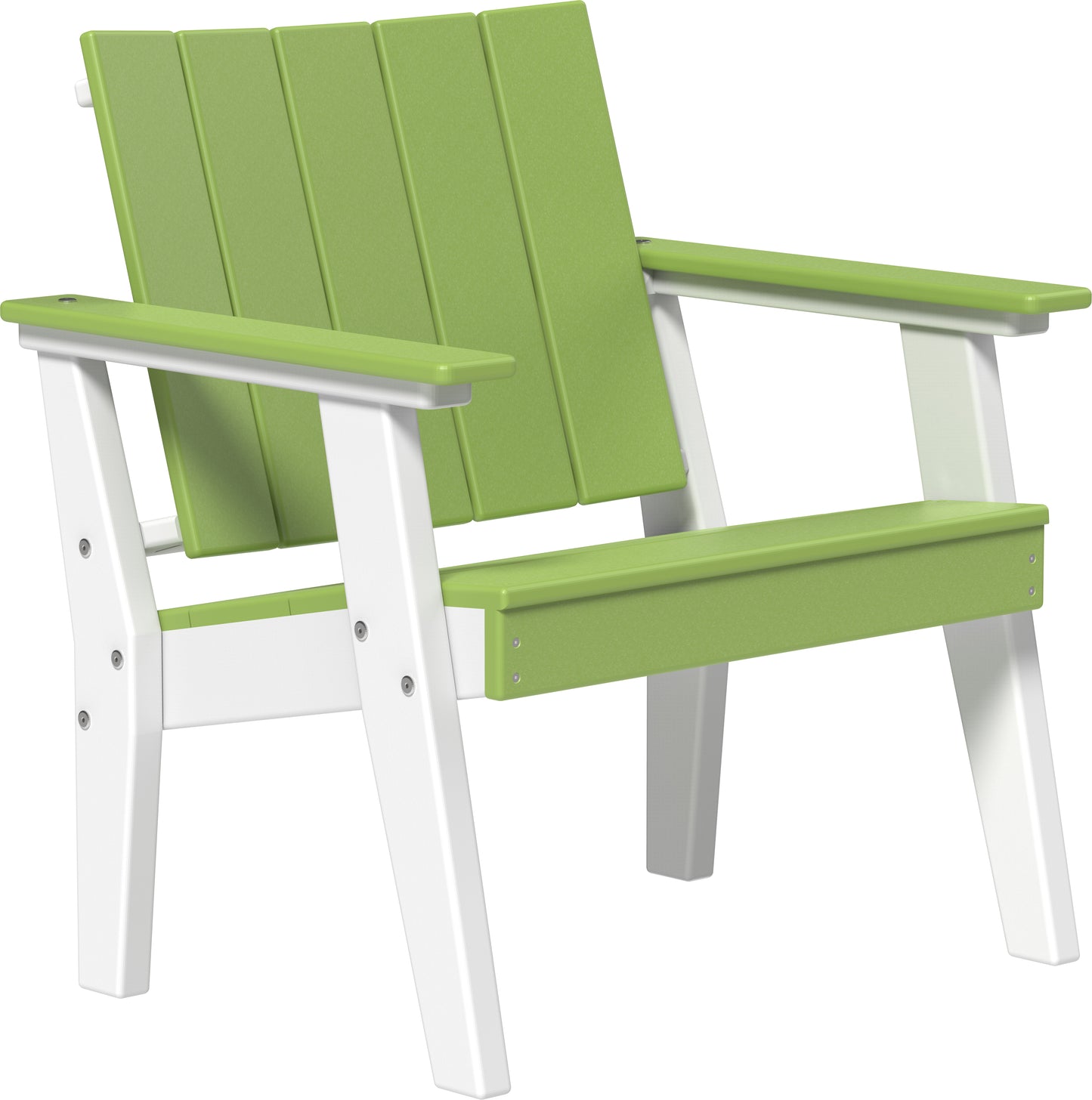 Urban Chat Chair Lime Green & White