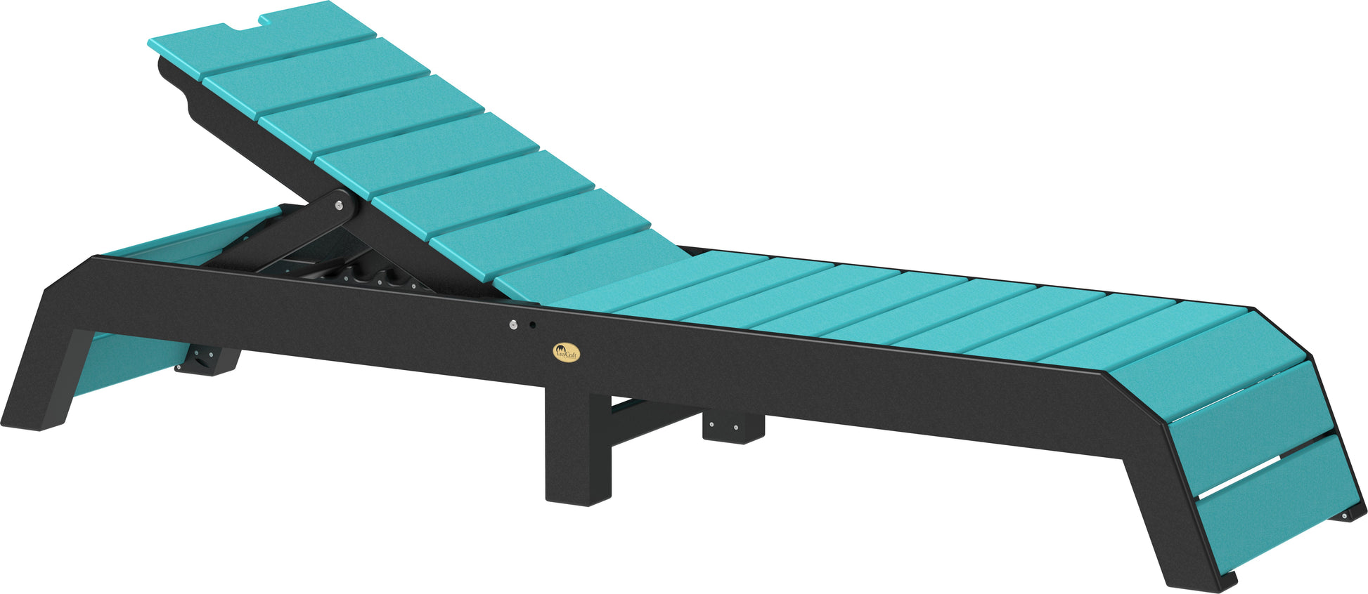 Urban Chaise Lounge Aruba Blue & Black