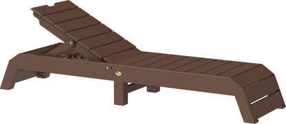 Urban Chaise Lounge Chestnut Brown