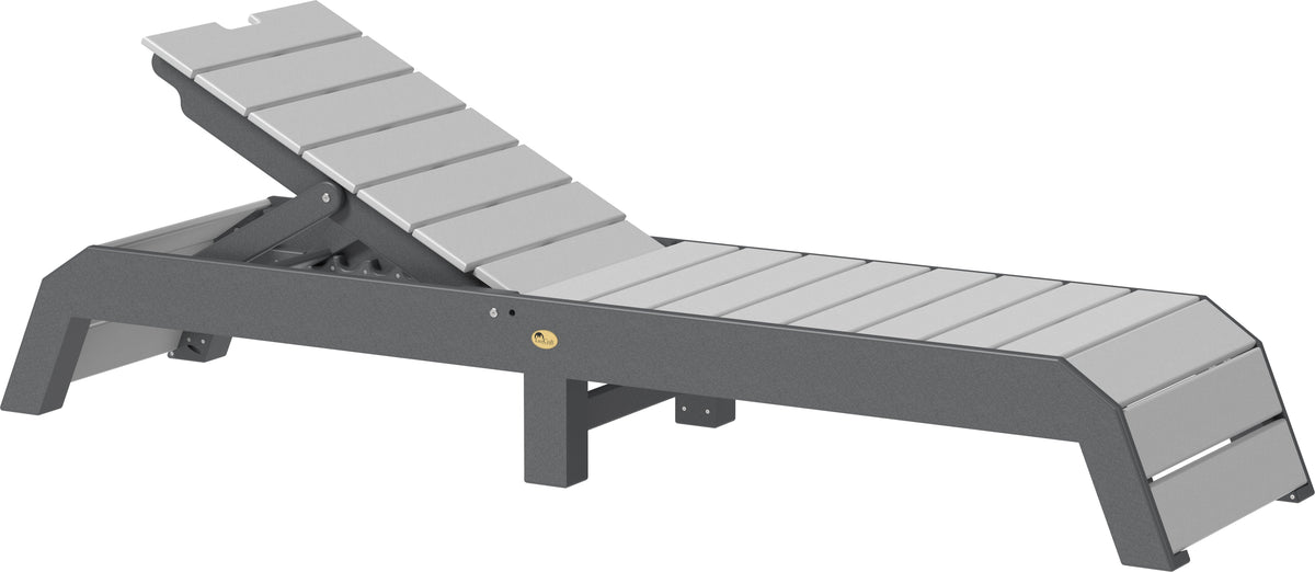 Urban Chaise Lounge Dove Gray & Slate