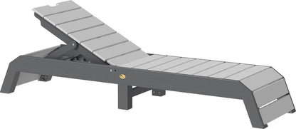 Urban Chaise Lounge Dove Gray & Slate