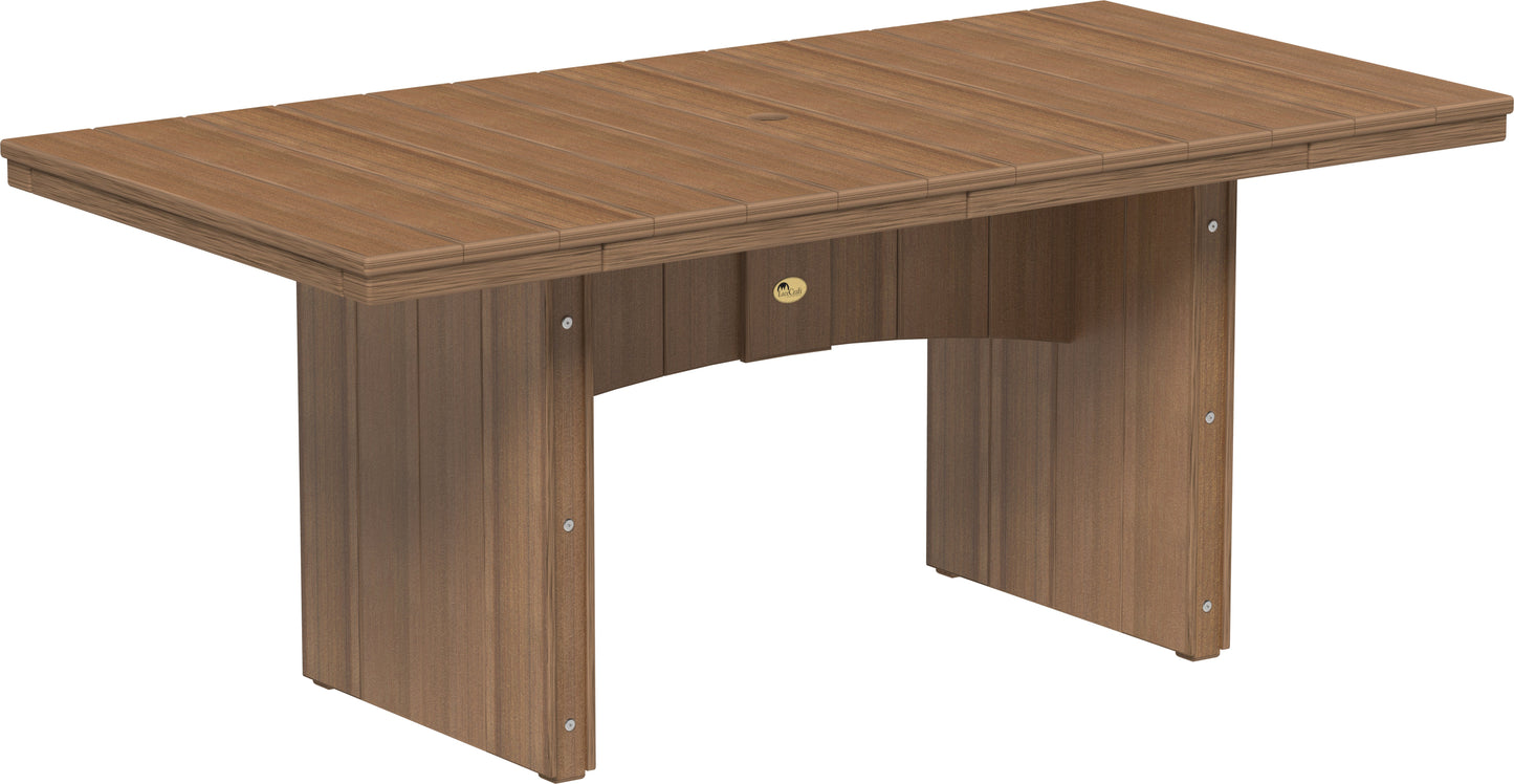 Urban Dining Table (3' x 6' Rectangular) Antique Mahogany / Dining Height