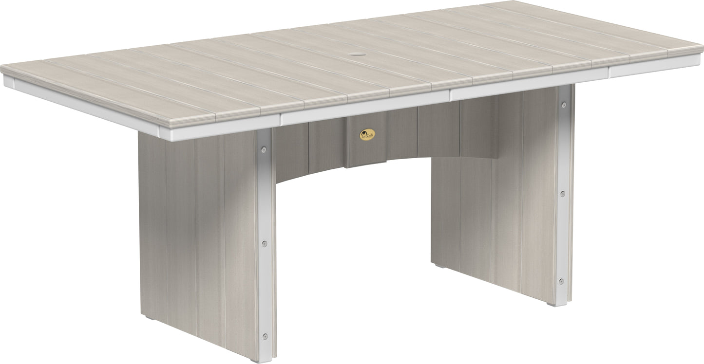 Urban Dining Table (3' x 6' Rectangular) Birch & White / Dining Height