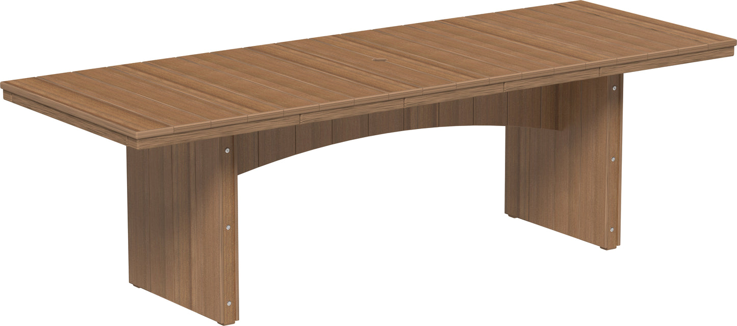 Urban Dining Table (3' x 8' Rectangular) Antique Mahogany / Dining Height