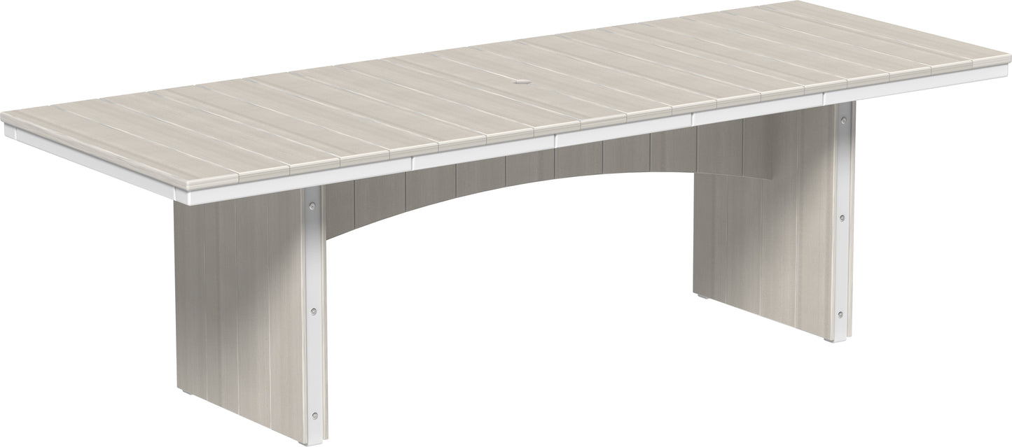 Urban Dining Table (3' x 8' Rectangular) Birch & White / Dining Height