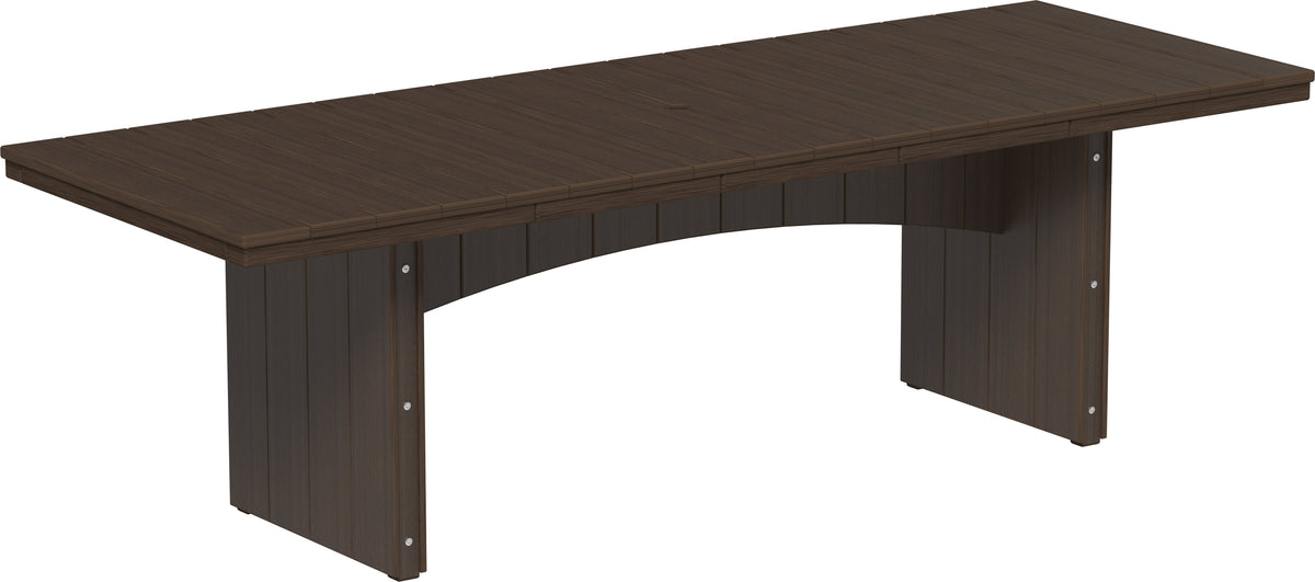 Urban Dining Table (3' x 8' Rectangular) Brazilian Walnut / Dining Height