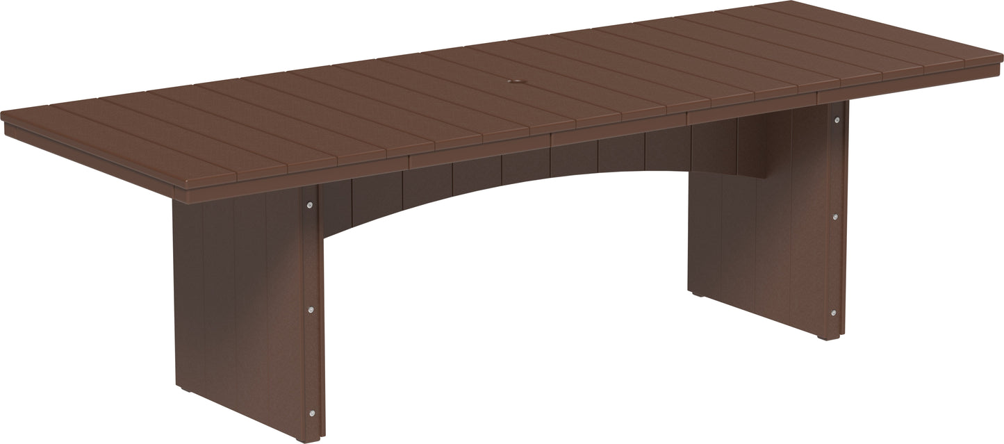 Urban Dining Table (3' x 8' Rectangular) Chestnut Brown / Dining Height