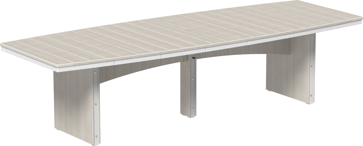 Urban Dining Table (4' x 10' Oval) Birch & White / Dining Height
