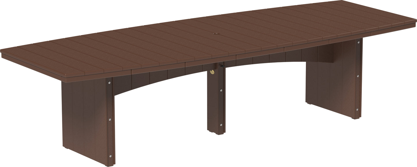 Urban Dining Table (4' x 10' Oval) Chestnut Brown / Dining Height